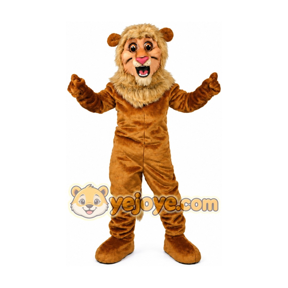 Happy Lion Mascot Costume Happy Lion Mascot Costume