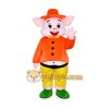 Happy Pig Mascot Costumes Cartoon
