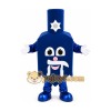 Happy Shabbat Dreidel Mascot Costume Happy Shabbat Dreidel Mascot Costume