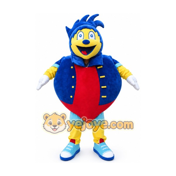 Heart Hero Mascot Costume