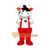 Helmet Cow Mascot Costume