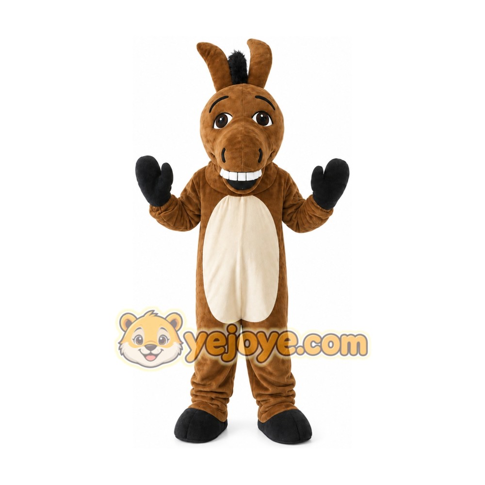 Helmet Donkey Mascot Costumes Helmet Donkey Mascot Costumes