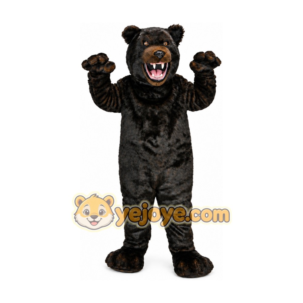 Helmet Grizzly Black Bear Mascot Costume Helmet Grizzly Black Bear Mascot Costume