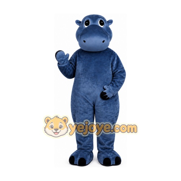 Hippo Mascot Costume Animal Mascots