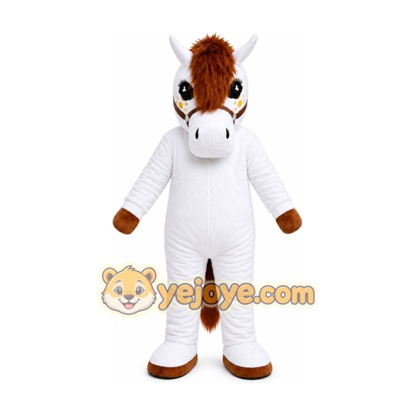 Horse Mascot Costume Stallion Horse Mascot Costume Stallion