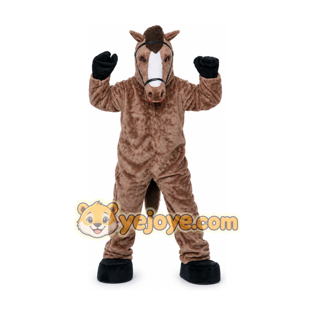 Horse Mustang Mascot Costume Horse Mustang Mascot Costume