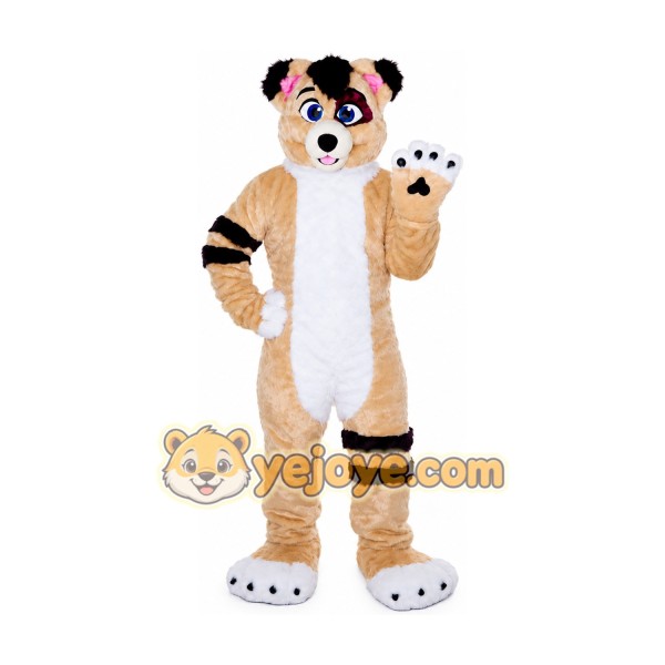 Husky _ Dog _ Fox Halloween Mascot Costume Husky _ Dog _ Fox Halloween Mascot Costume