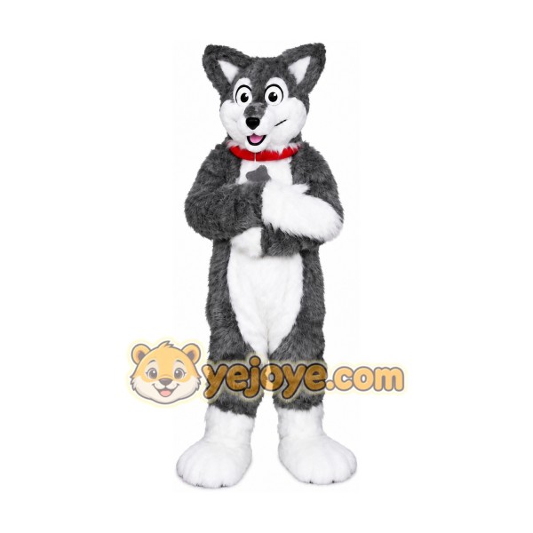 Husky Dog Mascot Costume Husky Dog Mascot Costume