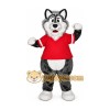 Bad Grey Wolf Mascot Costume Cartoon Bad Grey Wolf Mascot Costume Cartoon
