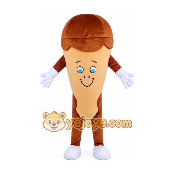 Ice Cream Cone Mascot Costume Ice Cream Cone Mascot Costume