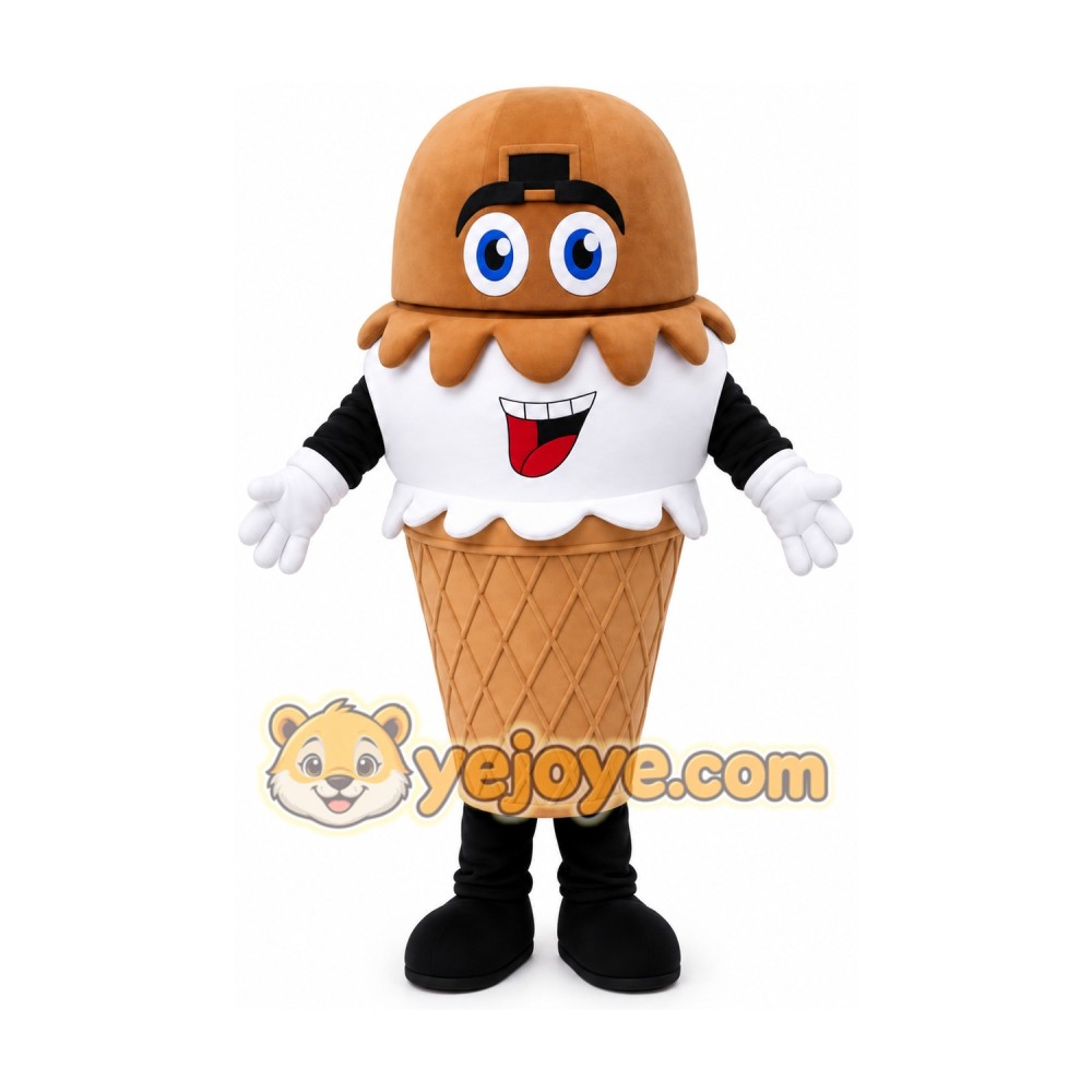 Ice Cream Icecream Mascot Costume Ice Cream Icecream Mascot Costume