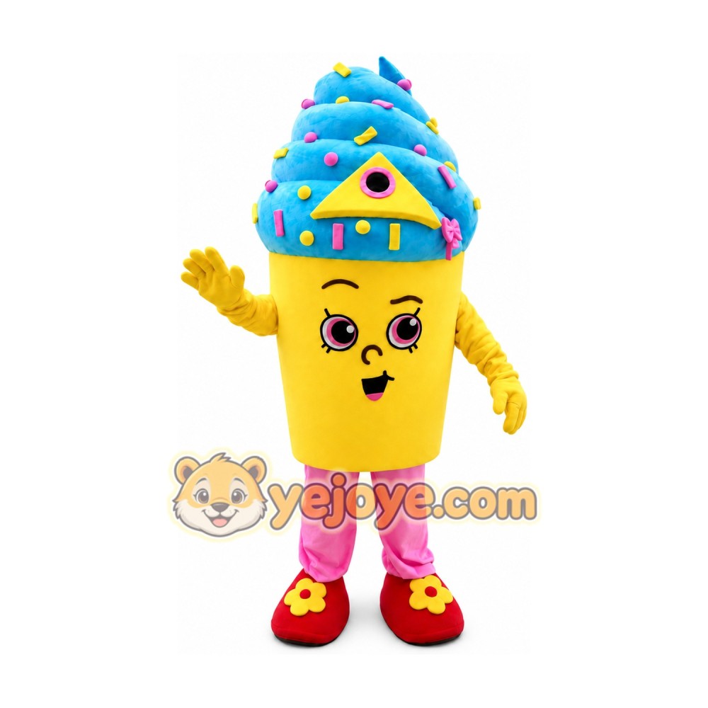 Icecream Mascot Costume Icecream Mascot Costume