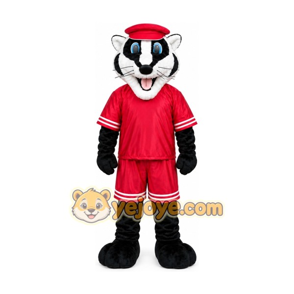 Badger Animal Mascot Costume Badger Animal Mascot Costume