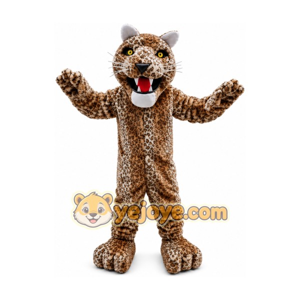 Jaguar Leopard Panther Mascot Costume