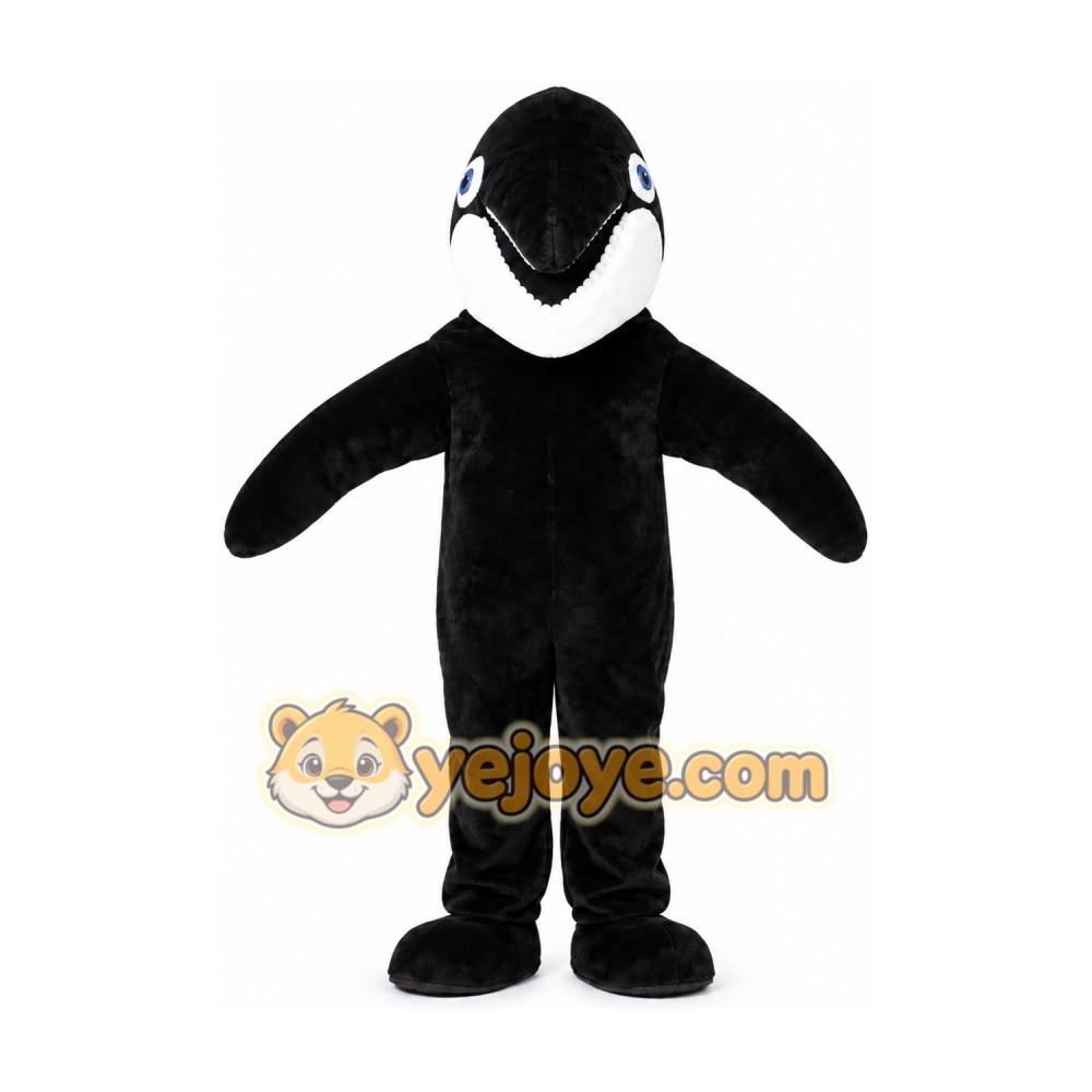 Killer Whale Mascot Costume Killer Whale Mascot Costume