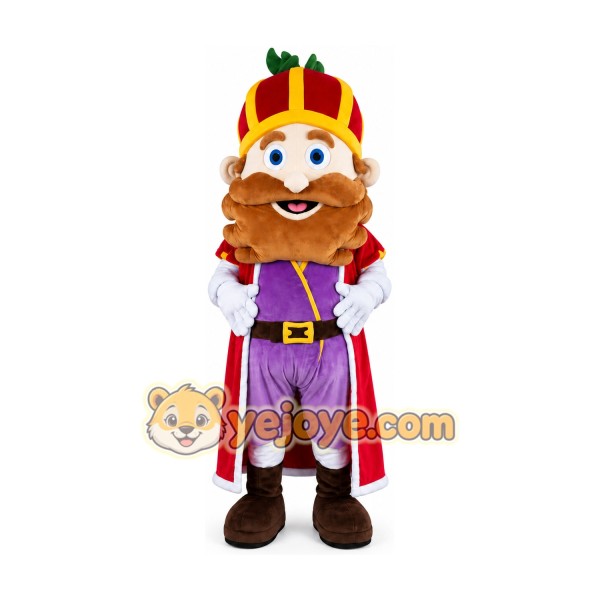 King Mascot Costume for Party