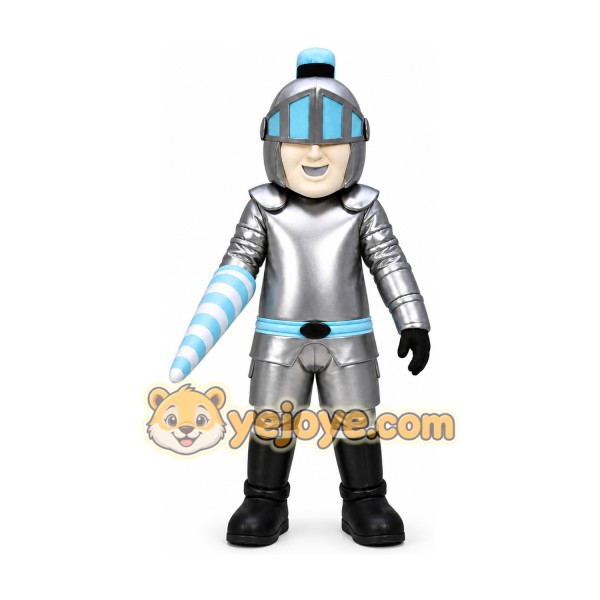 Knight Mascot Costume Lanceer Trojan Costume