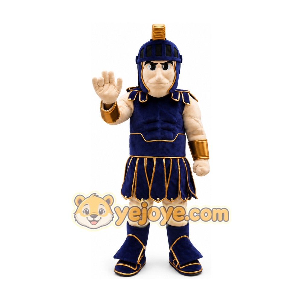 Knight Spartan Mascot Costume Knight Spartan Mascot Costume