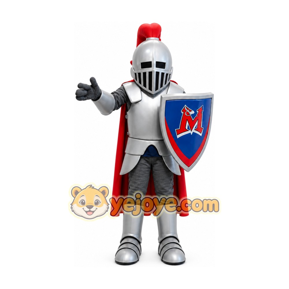 Knight Warrior Mascot Costume Knight Warrior Mascot Costume