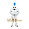 Lancer Knight Hero Mascot Costume Lancer Knight Hero Mascot Costume