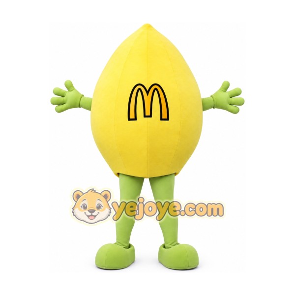 Lemon Mascot Costume Adult Lemon Mascot Costume Adult