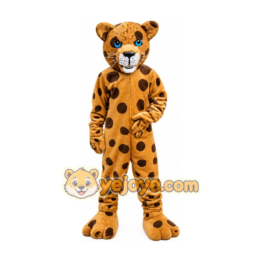 Leopard Cartoon Mascot Costume Leopard Cartoon Mascot Costume