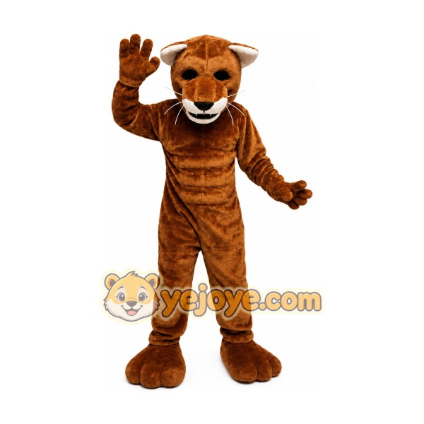 Leopard Cheer Mascot Costume