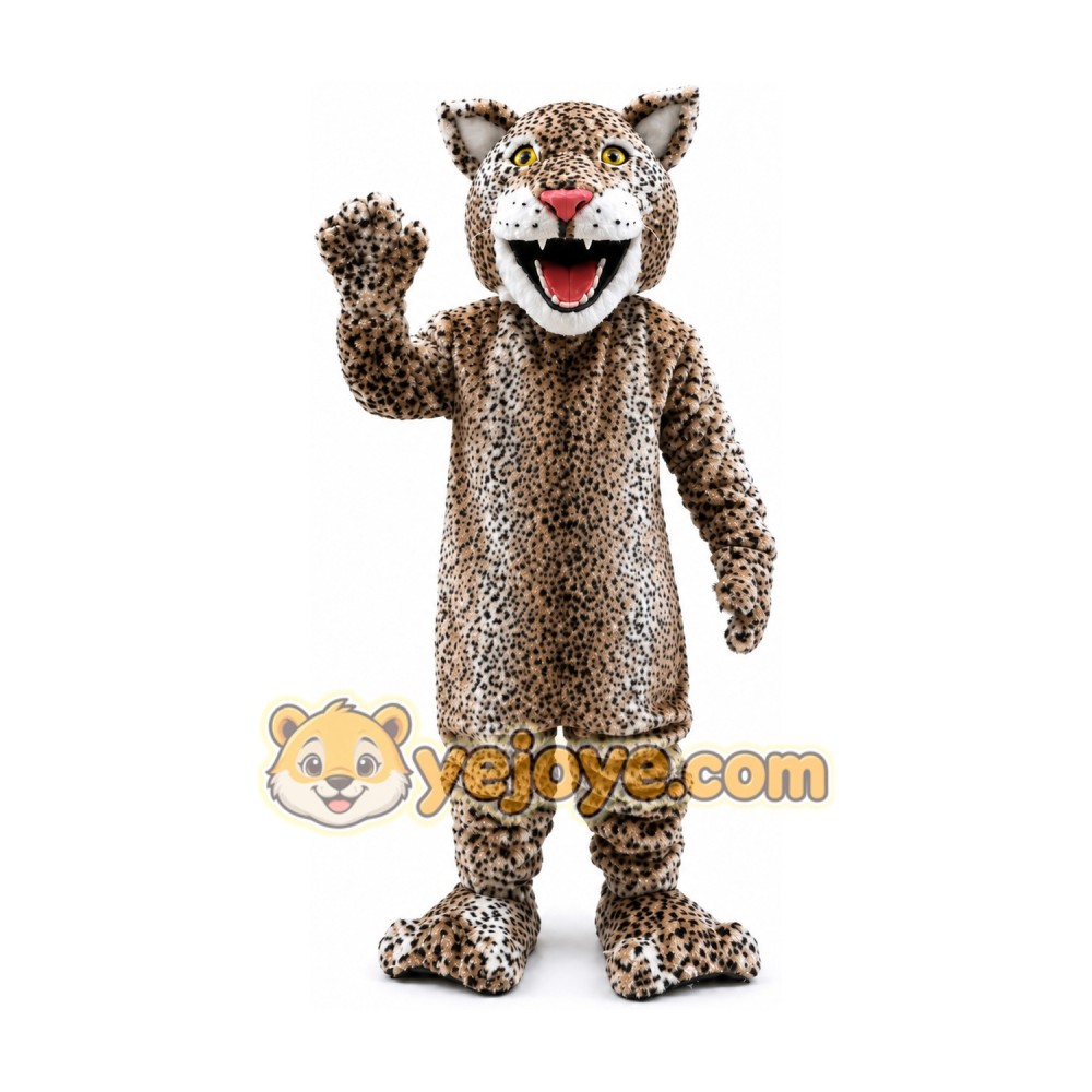 Leopard Mascot Jaguar Costume