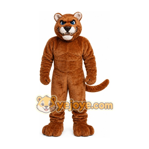 Leopard Panther Cat Cougar Mascot Costume