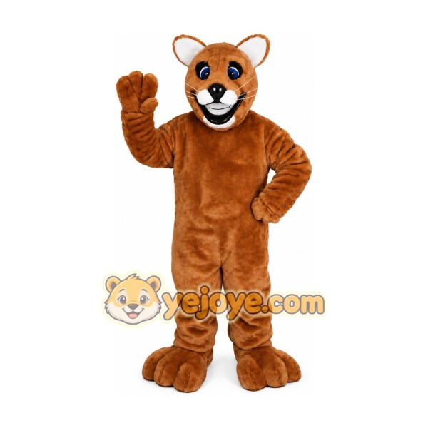Leopard Panther Cougar Mascot Costume