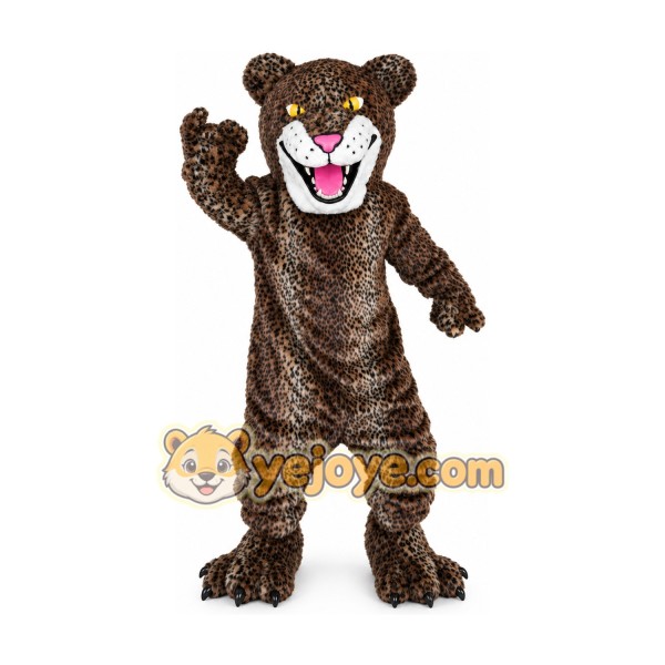 Leopard Panther Jaguar Cougar Mascot Costume
