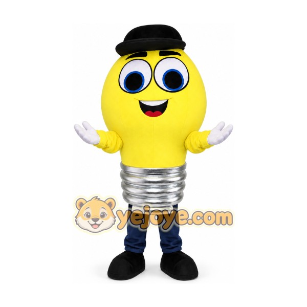 Light Bulb Mascot Costume