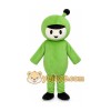 Green Antenna Character Mascot Costume Green Antenna Character Mascot Costume