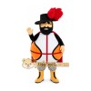 Basketball Pirate Mascot Costume Basketball Pirate Mascot Costume