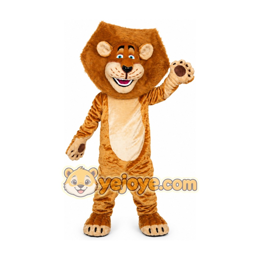 Lion Mascot Alex Costume Lion Mascot Alex Costume