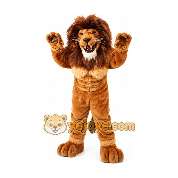 Lion Mascot Costume Adult