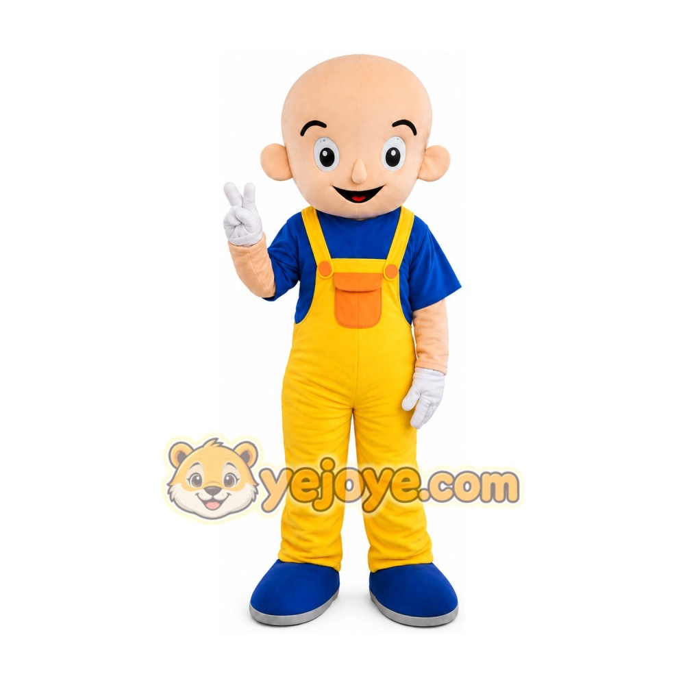 Little Bald Mascot Costume for Adult Little Bald Mascot Costume for Adult