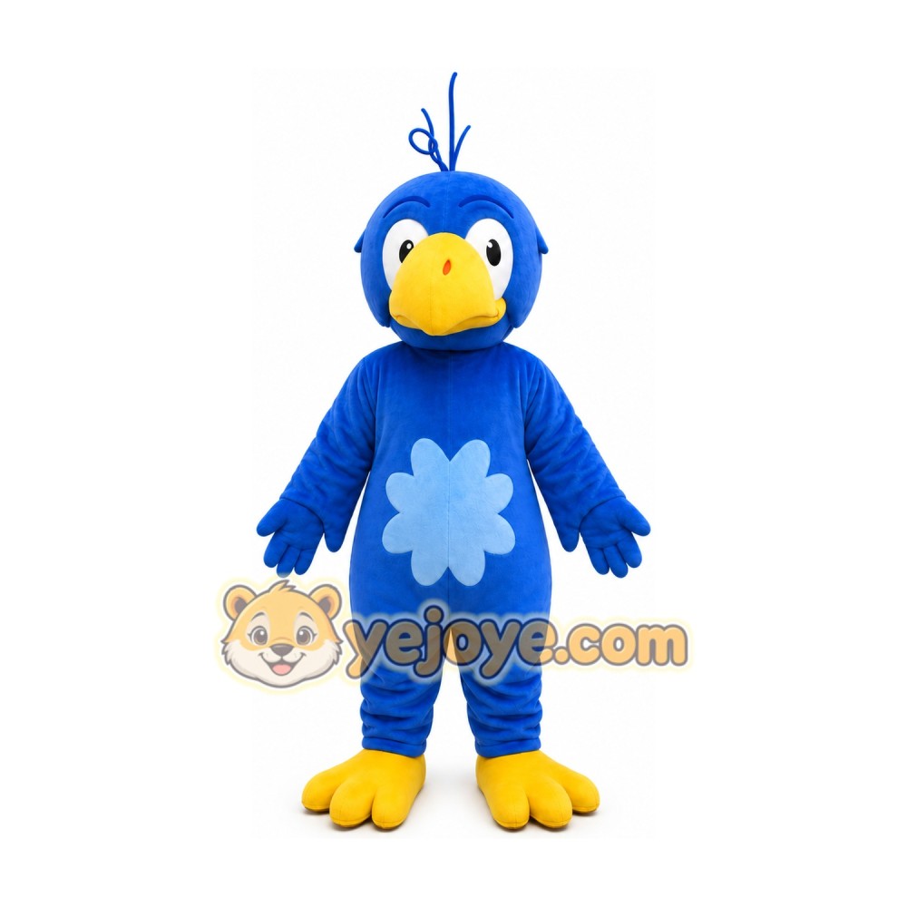 Little Blue Bird Mascot Costume Little Blue Bird Mascot Costume