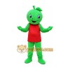 Little Green Apple Mascot Costume Little Green Apple Mascot Costume