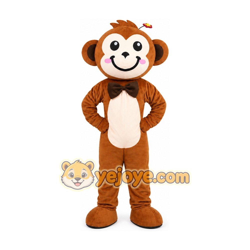 Little Monkey Mascot Costume Little Monkey Mascot Costume