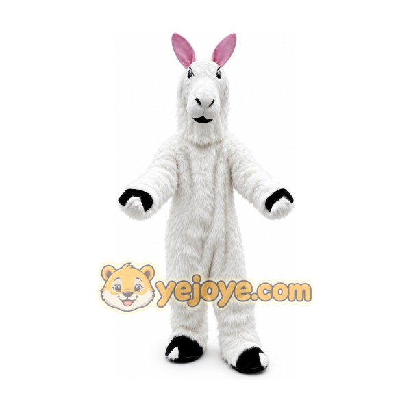Llama Mascot Costume Cartoon Character Carnival Costume