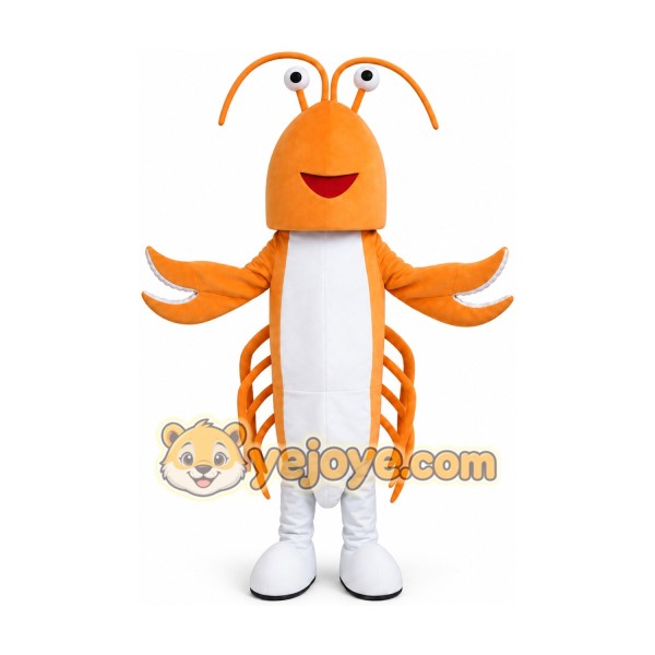 Lobster Langouste Mascot Costume Cartoon Character Costume Lobster Langouste Mascot Costume Cartoon Character Costume