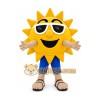 Beach Sunshine Cool Joyful Sunglasses Sun Mascot Costume Beach Sunshine Cool Joyful Sunglasses Sun Mascot Costume