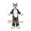 Long Fur Fox Dog Husky Mascot Costume