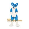 Long Hair Husky Dog Fox Mascot Costume