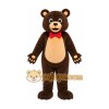 Bear Mascot Costume Dark Brown Bear Mascot Costume Dark Brown