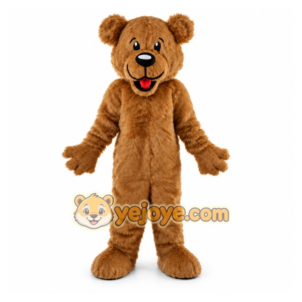 Long Plush Hair Lion Mascot Costume