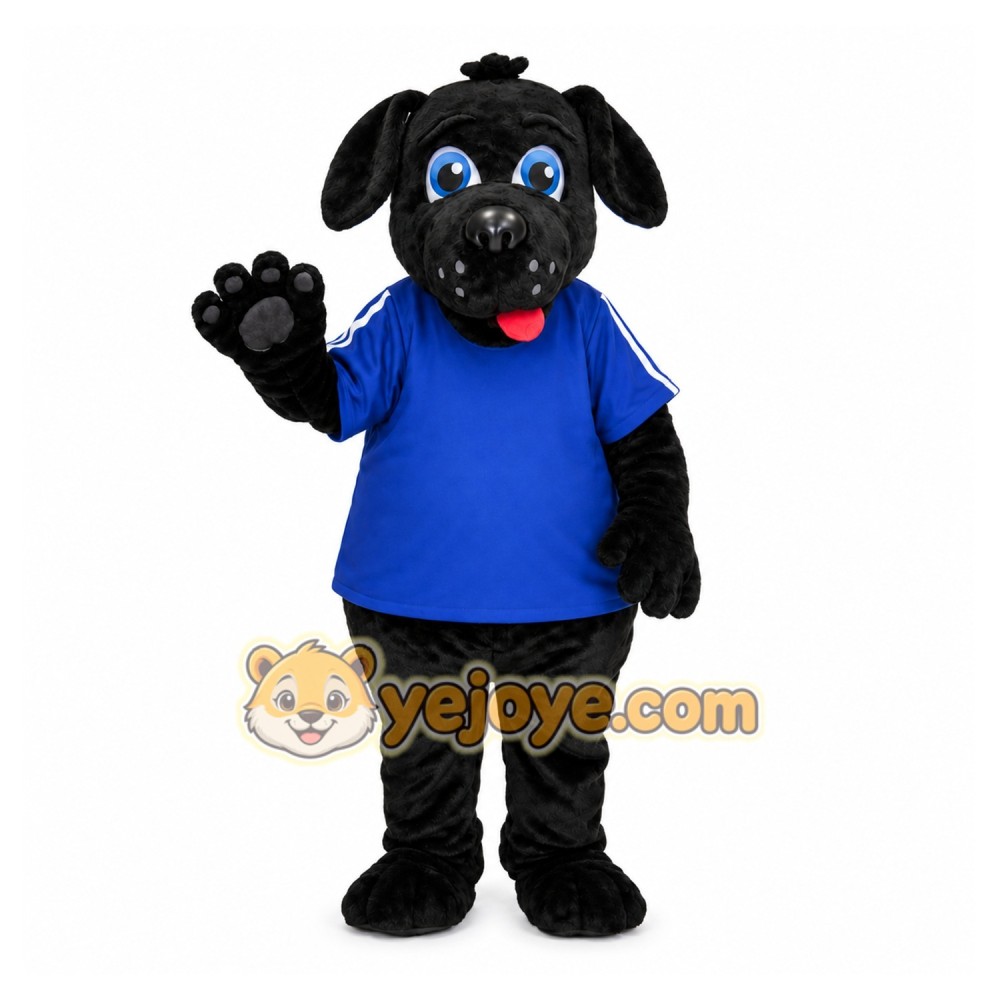 Lowry Labradordog Mascot Costume Lowry Labradordog Mascot Costume