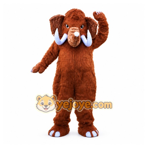 Mammoth Elephant Mascot Costume for Adult Mammoth Elephant Mascot Costume for Adult