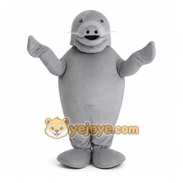 Manatee Sea Cow Mascot Costume Manatee Sea Cow Mascot Costume
